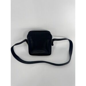 Coach Vintage Crossbody Women Small Black Vintage Leather Camera Bag 9817